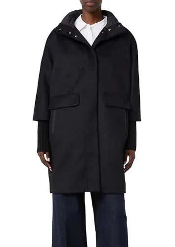 comma casual identity Wollmantel schwarz 36 EU