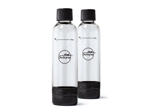 Sodapop PET-Flaschen-Set für Joy, Harold Sharon UP - Ersatzflaschen 2x 850 ml, BPA-frei und ideal für unterwegs oder den Alltag
