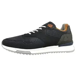 Bullboxer Sneaker aus Leder/Textil - Sportlicher Low Sneaker aus strapazierfähigem Leder und Textil, ideal für Freizeitlooks. Mit herausnehmbarer Innensohle für individuelle Anpassung, perfekt für jeden Anlass.