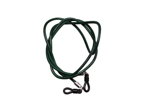 Brillenband echt Leder (Grün)