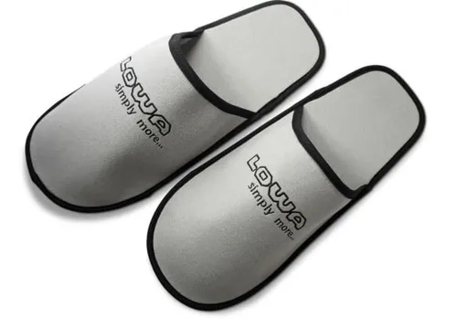 Lowa Hausschuhe Hüttenschuh grau Herren, Größe 38 (6) von LOWA