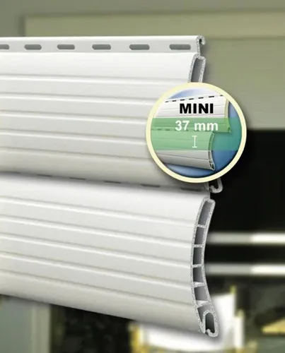 Schellenberg Rollladenprofil Mini 100 cm weiß  Rollladenprofil