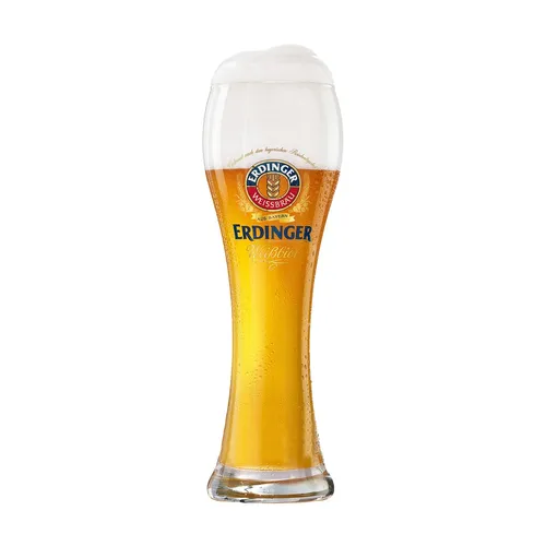 Ritzenhoff & Breker ERDINGER Weizenglas 500 ml - Gläser & Glaswaren – Spülmaschinenfestes Weißbierglas für ein unvergleichliches Biererlebnis, ideal für gemütliche Abende.