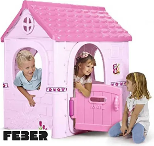Feber Fantasy House Pink Kleines Haus Rosa Rosa One Size von Feber