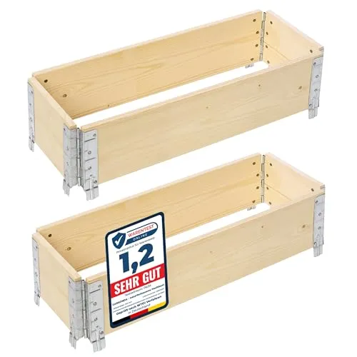 Garronda Hochbeet-Profil Palettenrahmen 80x30x20 cm