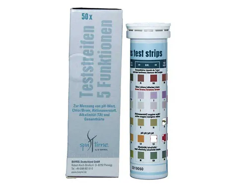 Produktbild Bayrol SpaTime 5-in-1 Teststreifen 50 Stk.
