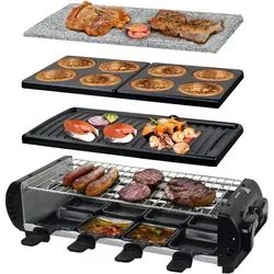 8er 4in1 Raclette Grill Set Liestal