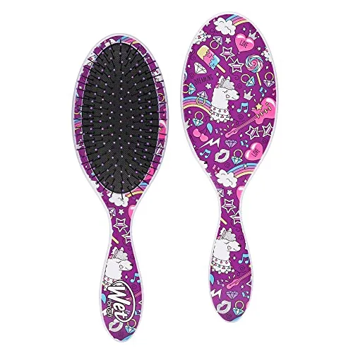 WetBrush Original Detangler Hairbrush UltraSoft Bristles Ergonomic Handle Suitable for All Hairtypes Happy Hair Mermaids & Unicorns