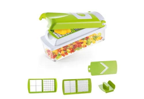 Genius Nicer Dicer Smart 6-teilig Set in grün von ?Genius