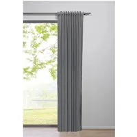mydeco Schlaufenschal Leinen Grau 300 cm x 135 cm