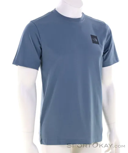 The North Face Evolution Box Half Dome T-Shirt für Herren in Granite Grey - Stylisches und bequemes T-Shirt aus atmungsaktiver Polycotton-Mischung, ideal für Freizeit und Alltag. Mit modernem Design und bequemer Passform ist es der perfekte Begleiter für jeden Anlass.