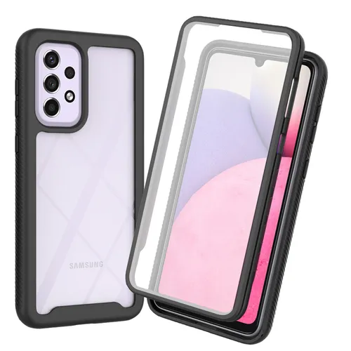 Panzer Hülle für Samsung Galaxy A33 5G Handyhülle 360° Grad Case Cover 2-teilig