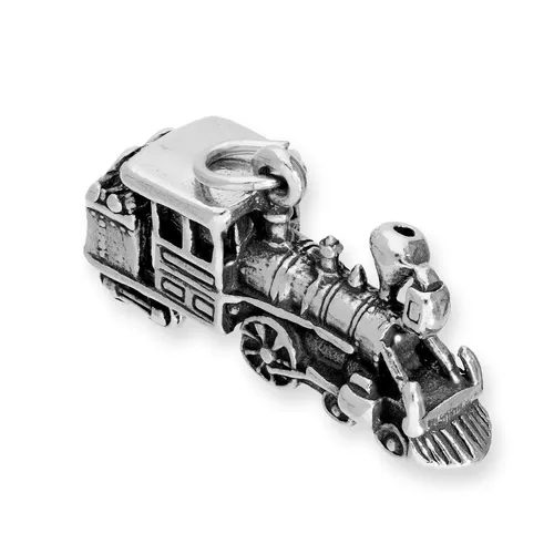 TheCharmWorks Sterling-Silber Lokomotive CharmAnhänger | Silver Locomotive Charm