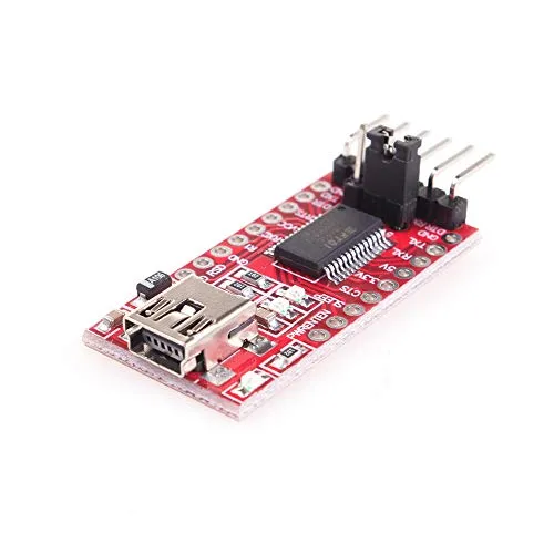 ANGEEK FTDI FT232RL USB zu TTL Serial Konverter Adaptermodul 5 V und 3,3 V für Arduino