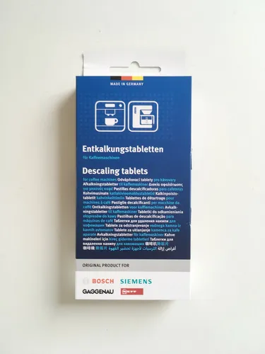 SIEMENS  BOSCH  NEFF BSH  3  Entkalkungstabletten  311974  311821  TZ 80002 1