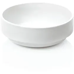 6x Schale 250 ml weiß, Porzellan - Dessertschalen aus hochwertigem Porzellan, ideal für stilvolle Anlässe und tägliche Verwendung. Mit einem Durchmesser von 12 cm und einem Gewicht von 262 g.