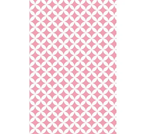 Klebefolie - Möbelfolie Elliott pink Dekorfolie 45 cm x 200 cm moderne Selbstklebefolie Folie Dekorfolie mit Retro Motiv