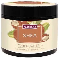 PLANTANA Shea Körpercreme mit Sheabutter + Vitamin E