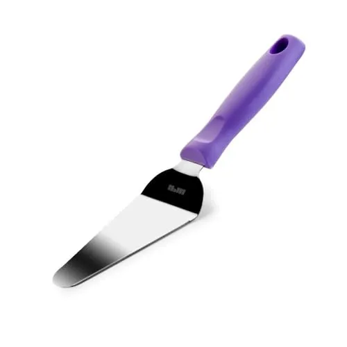 Ibili 738500 Streichpalette, Edelstahl, Silber/lila, 25 x 6 x 4 cm