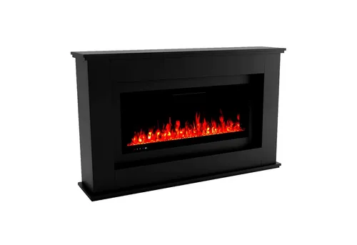 GLOW FIRE Elektrokamin RHEA - Eleganter Kamin mit 3D Feuer und Heizung - Elektrokamine: Der Glow Fire Rhea bietet ein realistisches Flammenbild und wohlige Wärme bis 1.500 Watt. In modernem Design und mit Fernbedienung, ideal für gemütliche Abende.