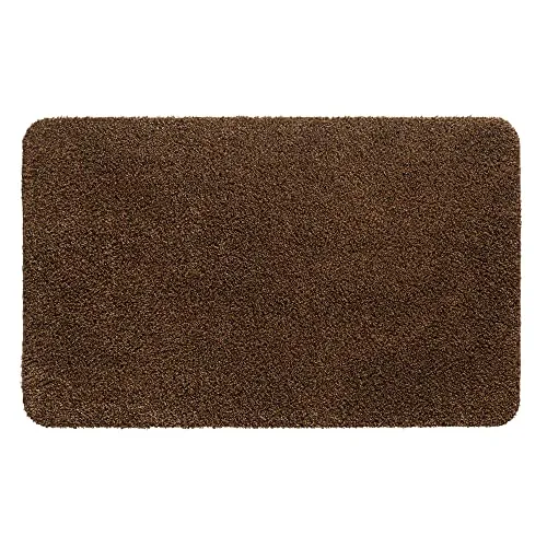 Hamat Fußmatte Aqua Stop waschbar 50 x 80 cm, Braun