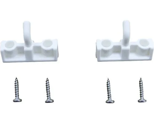 Ersatzteil: Kipplager Wolfa für Kipp-Kellerfenster weiß (Pack=2 Stück)