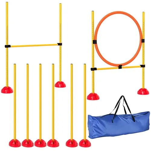 PawHut Agility Set Hunde 3-teilig von PawHut