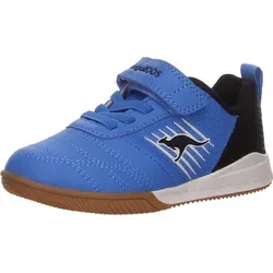 KangaROOS K5-super Court Ev Sneaker für Kinder - Hallenschuhe für Jungen mit rutschfester Sohle und WMS-System für optimalen Sitz, ideal für alle Sportarten und hinterlassen keine Spuren auf Hallenfußböden.