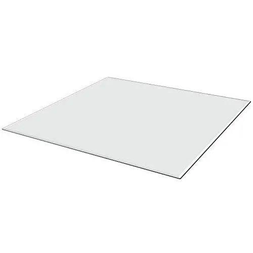 Glasplatte 80x80cm Terry - ESG Gehärtetes Glas - Bauglas, 8mm dick und robust, ideal als stilvolle Bodenplatte oder Tischplatte für jeden Raum.