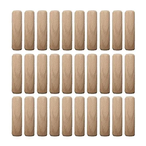 Holzdübel Riffeldübel Holzverbinder 12x100mm 30 Stück (0018)