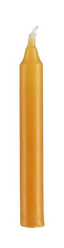 Baumkerzen Honig 10 x 1,3 cm (20 Stück)