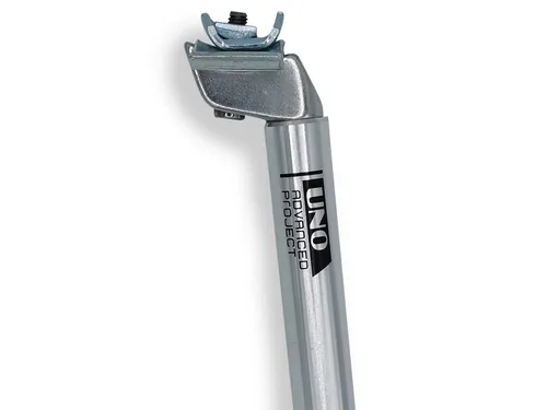 UNO TE 379 Bicycle Seatpost - 300mm Ø26.8 Silver in silber von KALLOY UNO