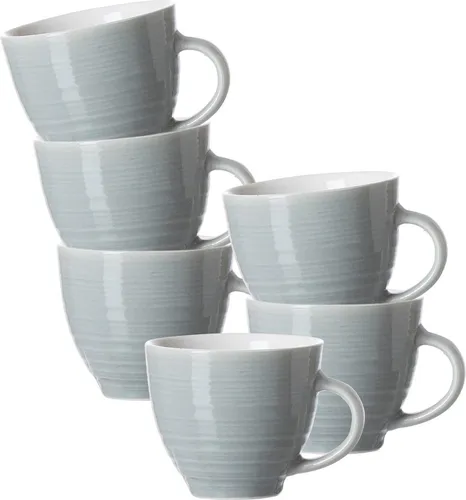 Ritzenhoff & Breker Espressotassen Suomi 90 ml 6er Set - Thermobehälter: 6er Set Espressotassen im skandinavischen Design, minimalistisch und funktional, ideal für stilvollen Kaffeegenuss.