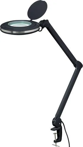 TOOLCRAFT TO-7173474 LED-Lupenleuchte 8W - Taschenlampen, Stirnlampen – Ideal für präzise Arbeiten mit Vergrößerungsfaktor 1.75 und praktischer Klemmhalterung für flexiblen Einsatz.