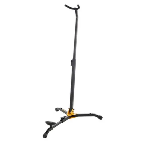 Hercules DS561B Bassoon Bass Clarinet Stand - Ständer für Blasinstrumente, höhenverstellbar von 67 bis 101 cm und mit zwei Steckplätzen für Kegel