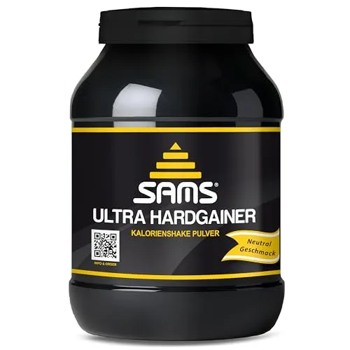 SAM'S Ultra Hardgainer 1050 g Pulver - Hochkalorisches Pulver für die gezielte Gewichtszunahme. Ideal für alle, die ihre Muskelmasse effektiv unterstützen möchten. Perfekt für den täglichen Einsatz.