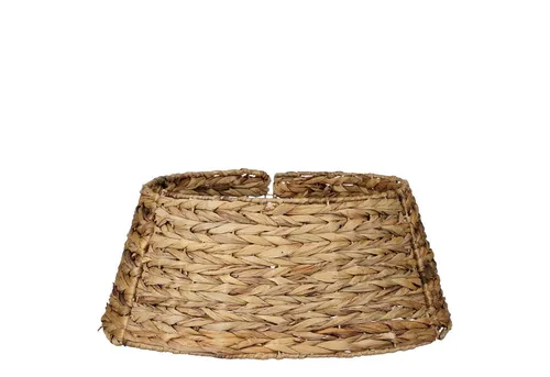 Mica Decorations Christbaumschmuck Treeskirt braun faltbar - h26xd58cm - Stilvolle Weihnachtsbaumdecke aus natürlichem Seegras. Faltbar für platzsparende Aufbewahrung. Ideal für festliche Dekoration mit einem Durchmesser von 58 cm.