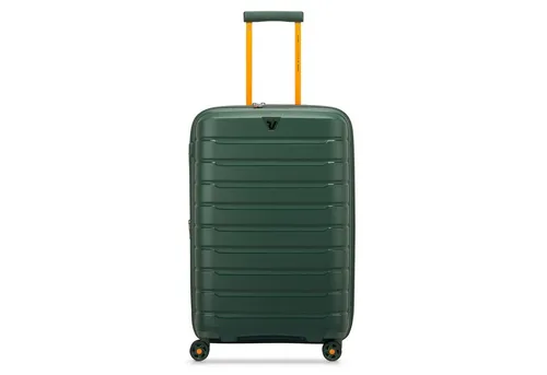 RONCATO B-Flying Move Hartschalen-Trolley - Hartschalenkoffer mit 4 Rollen, geräumigem Hauptfach und integriertem TSA-Schloss für optimale Sicherheit. Ideal für stilbewusste Reisende, die Wert auf Organisation und Erweiterbarkeit legen.