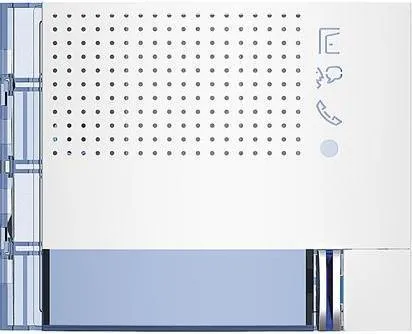 Bticino (351112) Frontblende für Türlautsprecher Plus mit 1 Ruftaste