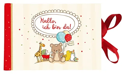 Hallo, ich bin da!: Fotoeinsteckbuch