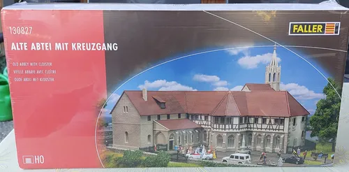 Faller H0 130827 Alte Abtei mit Kreuzgang, Kloster, ab Ep. I, NEU+OVP