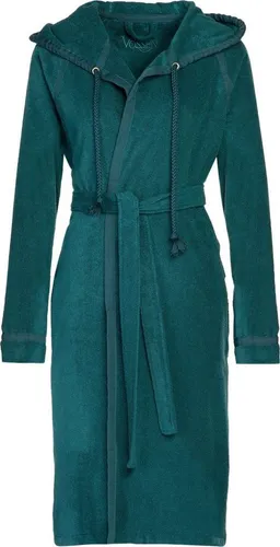 Vossen Bademantel Jive - Sauna & Spa - Bademantel aus 100% Baumwolle im Webfrottier-Stil, ideal für Sauna, Spa oder Hotel. Mit Kapuze und Gürtel für zusätzlichen Komfort.