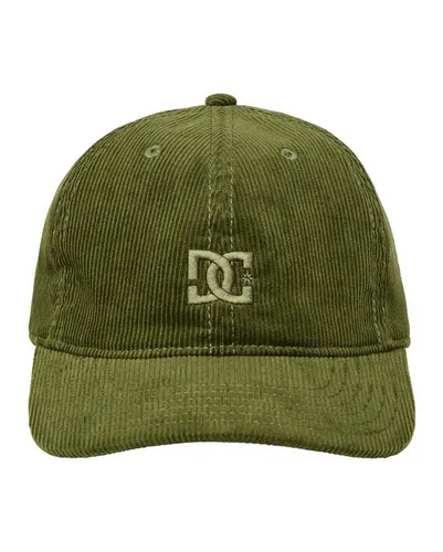 DC Shoes Snapback Cap DC Star - Stylische DC Star Snapback Cap für Männer aus Baumwollkord. Mit permanent gebogenem Schirm und verstellbarem Klettverschluss für optimalen Tragekomfort.