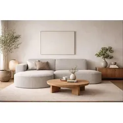 Kaiser Möbel MODENA L STUDIO Ecksofa, L-Form, Verita Beige
