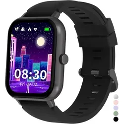 Kinder Smartwatch mit Telefonfunktion und Fitness-Tracking - Smartwatch für Kinder mit über 120 Sportmodi, Gesundheitsmonitoring und wasserdichtem Design (IP68) – der perfekte Begleiter für Schule und Freizeit.