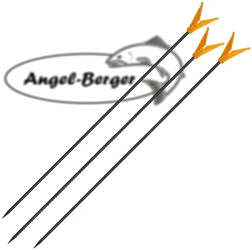 Angel Berger Metall Rutenhalter 60cm 3 Stück von Angel Berger