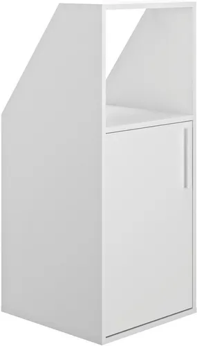 Gami UNDER Schrägschrank mit einer Tür, Weiss