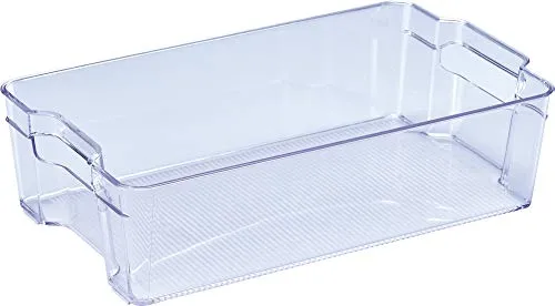 Mondex pls272 – 00 Aufbewahrungsbox für Kühlschrank Kunststoff transparent, Kunststoff, durchsichtig, 8 l