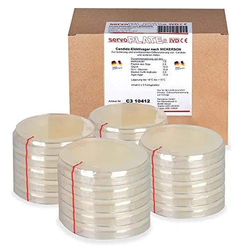 Servoplate C3 10415 Nährböden, Selectivagar für Pilze (20-er Pack)