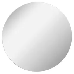 Mid.you runder Wandspiegel, 60 cm - Badezimmerspiegel im puristischen Design, ideal für einen makellosen Look – dank der rahmenlosen Silhouette wirkt er besonders elegant.